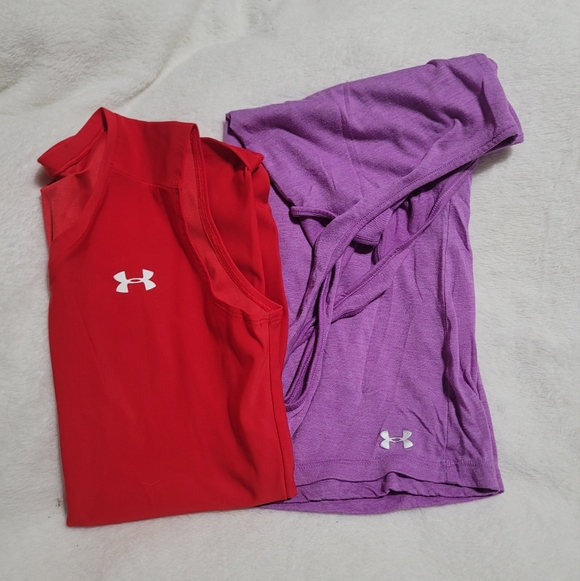 Tops Medium Lot Of 7 Activewear Tops Tanks Gym Yoga Tech Run Workout Danskin - Picture 4 of 4